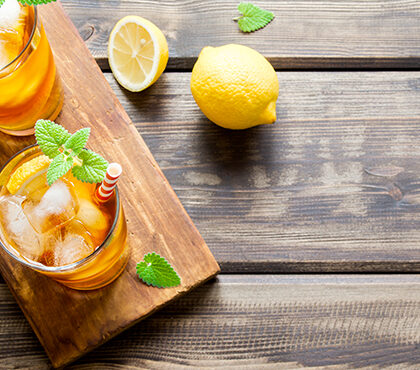 Cocktail à base de thé