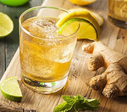 Cocktails à la ginger beer