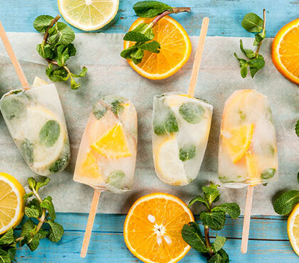 Cocktails en sorbet, des poptails