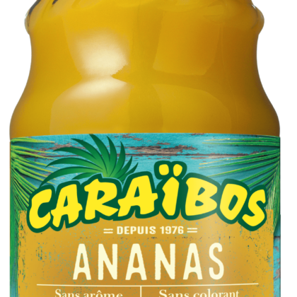 bouteille de caraibos jus d'ananas