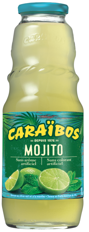 caraibos bouteille de mojito